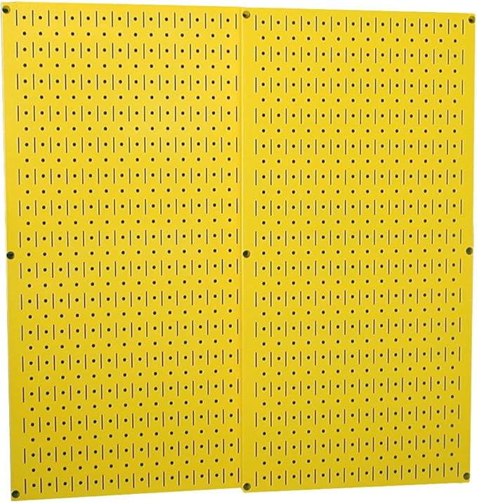 Yellow Metal Pegboard by Wall Control by Wall+Control