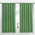 NICETOWN Blackout Curtains for Bedroom, Froest Green, 1 Pair, 62 by 63-inch by NICETOWN