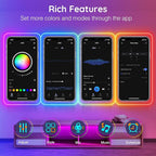 32.8Ft Neon Rope Lights, Flexible Led Rope Lights Control - Image 7