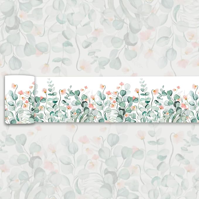 Wallpaper Border Peel and Stick Wall Border Wallpaper Border by WEISENI