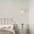 TANONE Beige Grasscloth Peel and Stick Textured Wallpaper 17.7'' x 118'' - Image 3