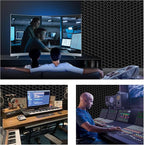 4 Pack Sound Proof Foam Panels |48"×24"×2" Quick-Recovery Soundproof Wall - Image 5