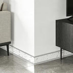 Thick Peel and Stick Wallpaper Borders, 3.93" x 196.8" PVC+XPE Mirror Border - Image 3