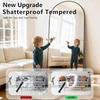 Mirror Full Length, Room Decor Big Full Body Floor Mirror - Image 6