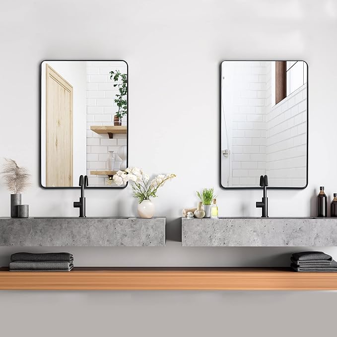 ZenStyle 2 Packs Wall Mount Mirror - Image 2