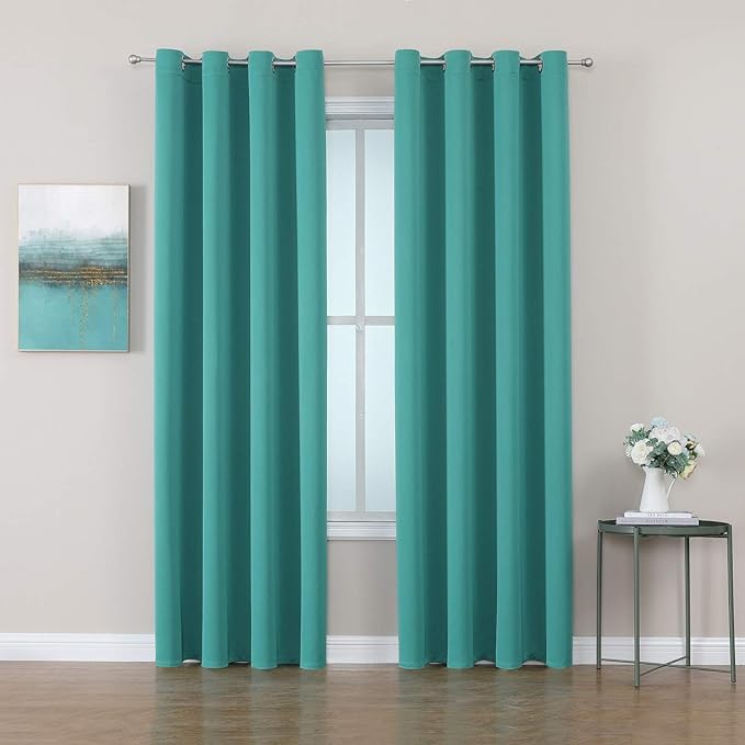 ChrisDowa Room Darkening Curtains 102 Inches Long 2 Panels Set by ChrisDowa