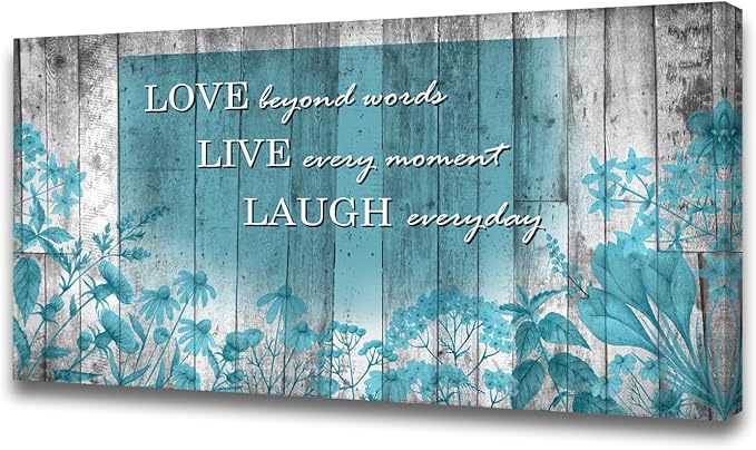 Cao Gen Decor Art S07050 Wall Art Motivational Quotes Canvas Prints 1 Panels by Cao+Gen+Decor+Art