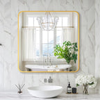 Delma Bathroom Vanity Mirror, High-Definition Bathroom Mirror, Versatile - Image 6