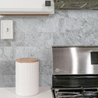 AULIGET 2-Piece Light Slate Peel and Stick Backsplash Wall Tiles, Laundry Room - Image 6
