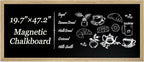 Magnetic Chalkboard for Wall, Long Chalk Board, Wall Hanging Menu for Restaurant - Image 2