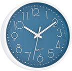 Foxtop Small 8 Inch Wall Clock Silent Non-Ticking Battery Operated Quartz Round - Image 8
