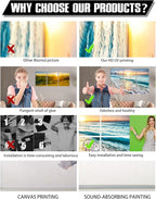YPY Acoustic Panels: Beach Wall Art Sound Proofing Panels - Image 3
