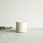 COLLECTIVE HOME - Monogram Ceramic Mugs, 15 oz Golden Initial Coffee Cups, Elegant Alphabet Tea Mugs, Elegant Personalized Mug with Gift Box, Luxurious Cups for Office and Home (p)