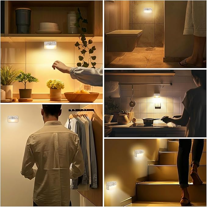 Guankai 8 Pack Motion Sensor Stair Light - Image 4