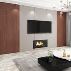 8-Pack WPC Wall Panels 118’’ x 6.3’’ 3D Slat Wall Panel Acoustic Wall Paneling - Image 5