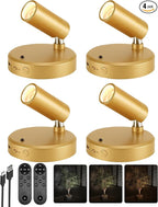 EZVALO LED Spotlight Indoor, 5500mAh Rechargeable Battery-Powered Picture Lights by EZVALO