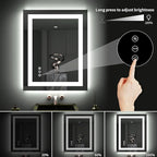 LOAAO 24"X30" LED Bathroom Mirror - Image 4