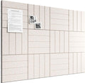 Bumusty Large Cork Board Alternative-48 x 36" Felt Bulletin Board Tiles by BUMUSTY