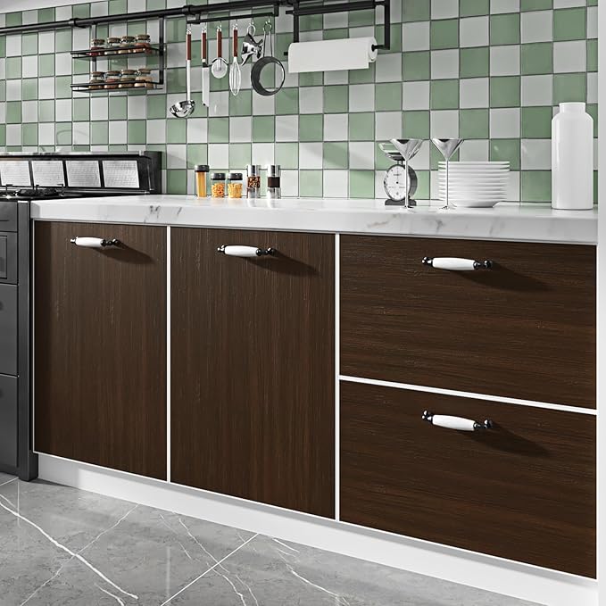 WESTICK Wood Contact Paper for Countertops Waterproof Wood Peel and Stick - Image 3