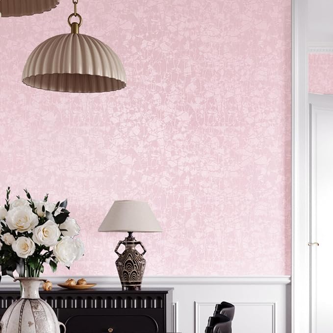 Abyssaly Pink Peel and Stick Wallpaper - Image 5
