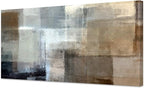 Baisuart A61275 Canvas Prints Abstract Wall Art Print Paintings Grey and Brown by Baisuart