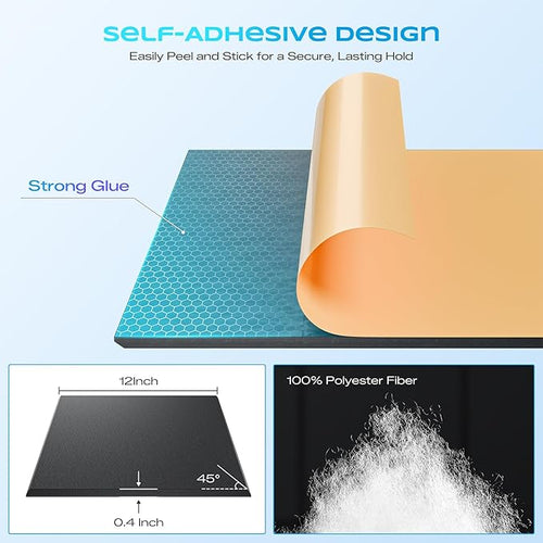 18 Pack Acoustic Panels for Walls, Sound Absorbing Foam Panels for Home & - Image 2