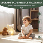 Dimoon 17.3''x78.7'' Peel and Stick Wallpaper Green Contact Paper - Image 3