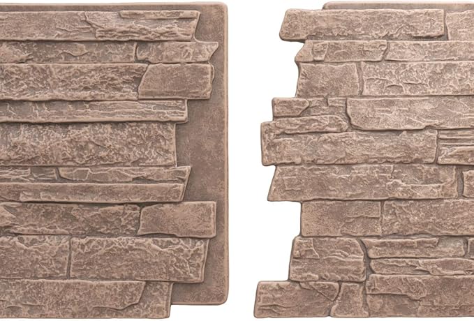EverStone Acadia Ledge Faux Stone Panel, North Hill Color - Image 8