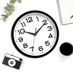 Roymnie Wall Clock Silent Non-Ticking Modern Clock Battery Operated 10 Inch - Image 7