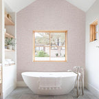 Beige Grasscloth Peel and Stick Wallpaper, Modern Textured Fabric Linen Vinyl - Image 8