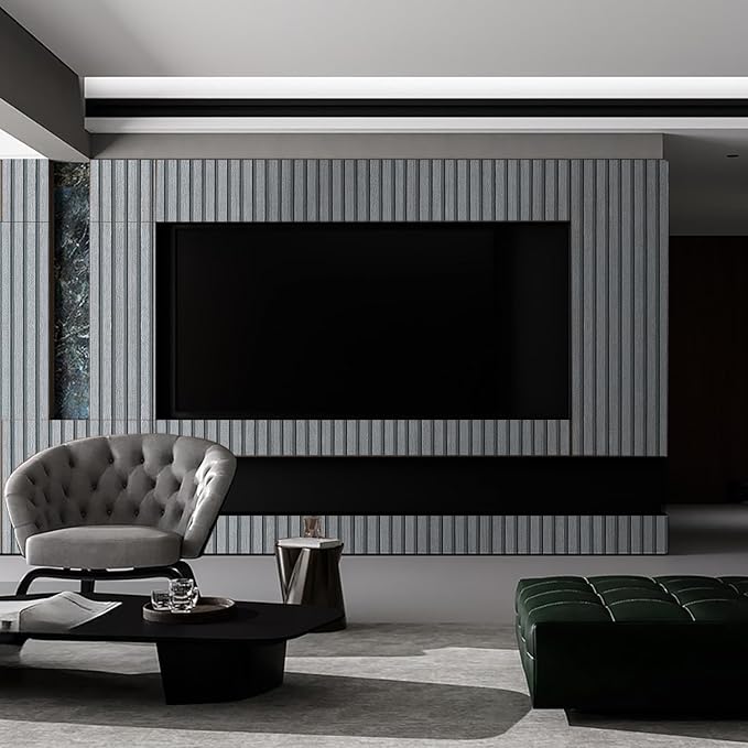Gray Wood Slat Wallpaper - Image 4