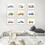 uniro Construction Room Decor for Boys, Truck Wall Art Print for Boys Room Decor - Image 5