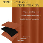 NICETOWN Blackout Doorway Curtain Drape 78 inch Long - Image 3