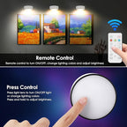 Arixinks 3Pcs Battery Picture Lights, Remote Painting Light - Image 4