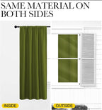 NICETOWN Window Curtains for Bedroom, 2 Panels, W42 x L48 -Inch, Home - Image 5