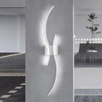 CANEOE Modern Wall Sconce, 39inch Wave Design Indoor Wall Lamp by CANEOE