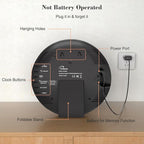 WallarGe Large Digital Wall Clock - Image 8