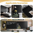 Black Silk Wallpaper Peel and Stick Embossed Self Adhesive Contact Paper 15.7" - Image 5