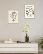 Abstract Matisse Wall Art Decor, Unframed Flower Market Print Posters Set of 3 - Image 5