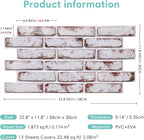 Commomy Faux Brick 3D Wall Panels - Image 6