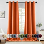 MIULEE Blackout Curtains for Bedroom Living Room 2 Panels, Thermal Insulated by MIULEE