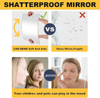 JEOYOO Full Length Mirror Unbreakable Gym Mirrors - Image 4