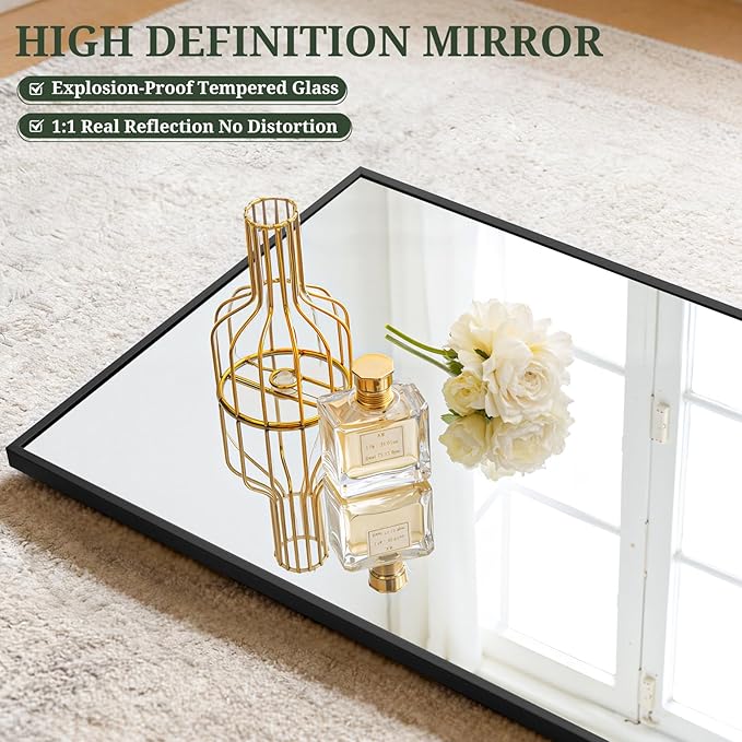 Mirror Full Length 56"x21" Full Body Floor Mirror - Image 5