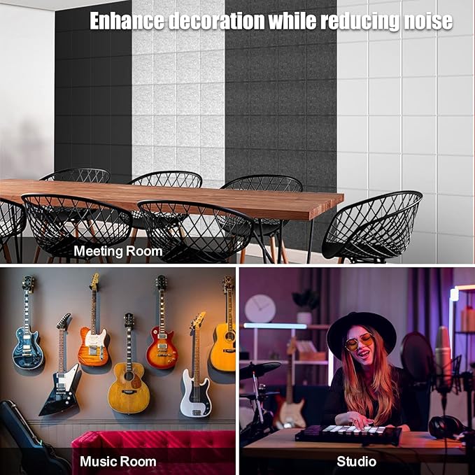 Sonicism 8 Pack Acoustic Wall Panels - Image 7