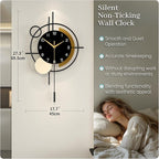 Large Wall Clock for Living Room Decor Modern Wall Clock - Image 4