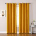 ChrisDowa Room Darkening Curtains 90 Inches Long 2 Panels Set by ChrisDowa