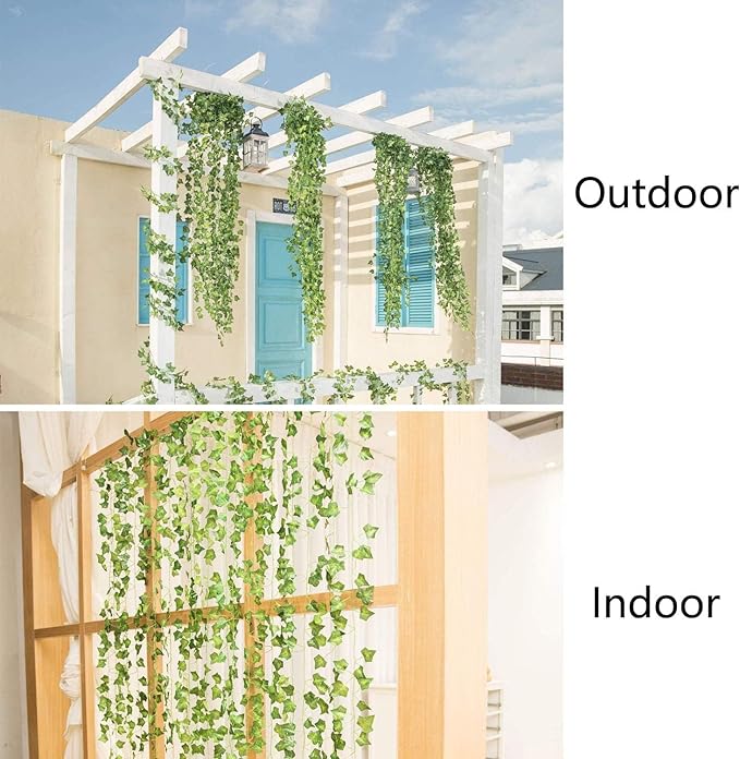 Fake Vines for Room DecorArtificial Plant Ivy Garland 1 Stand 150FT Long - Image 5