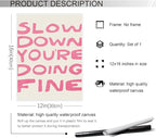Yaasilinage Daily Reminder Positive Canvas Wall Art, Positive Affirmations Wall - Image 5