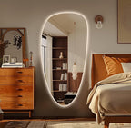 Led Full Body Mirror, Frameless Hanging Dressing Mirrors - Image 2