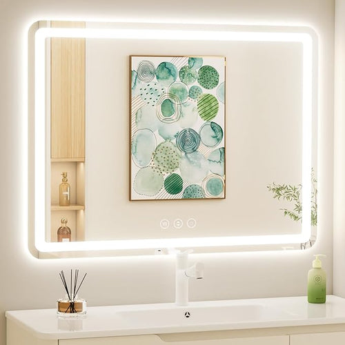 40" x 30" Led Bathroom Mirror by Lmsedf